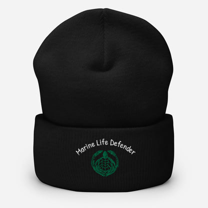 Marine Defender Sea Turtle Outline Beanie