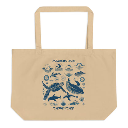 Marine Life Defender Tote Bag