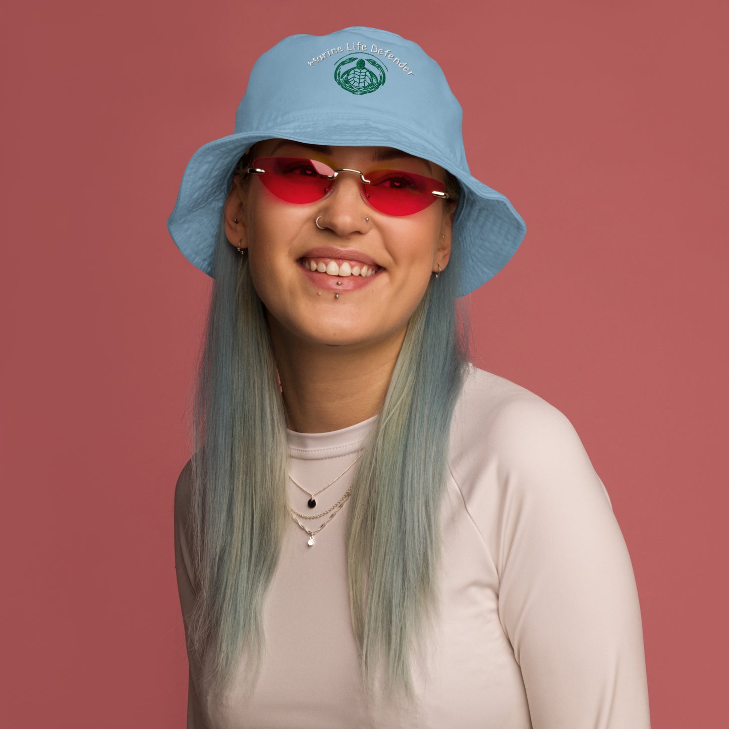 Marine Life Defender Sea Turtle Bucket Hat