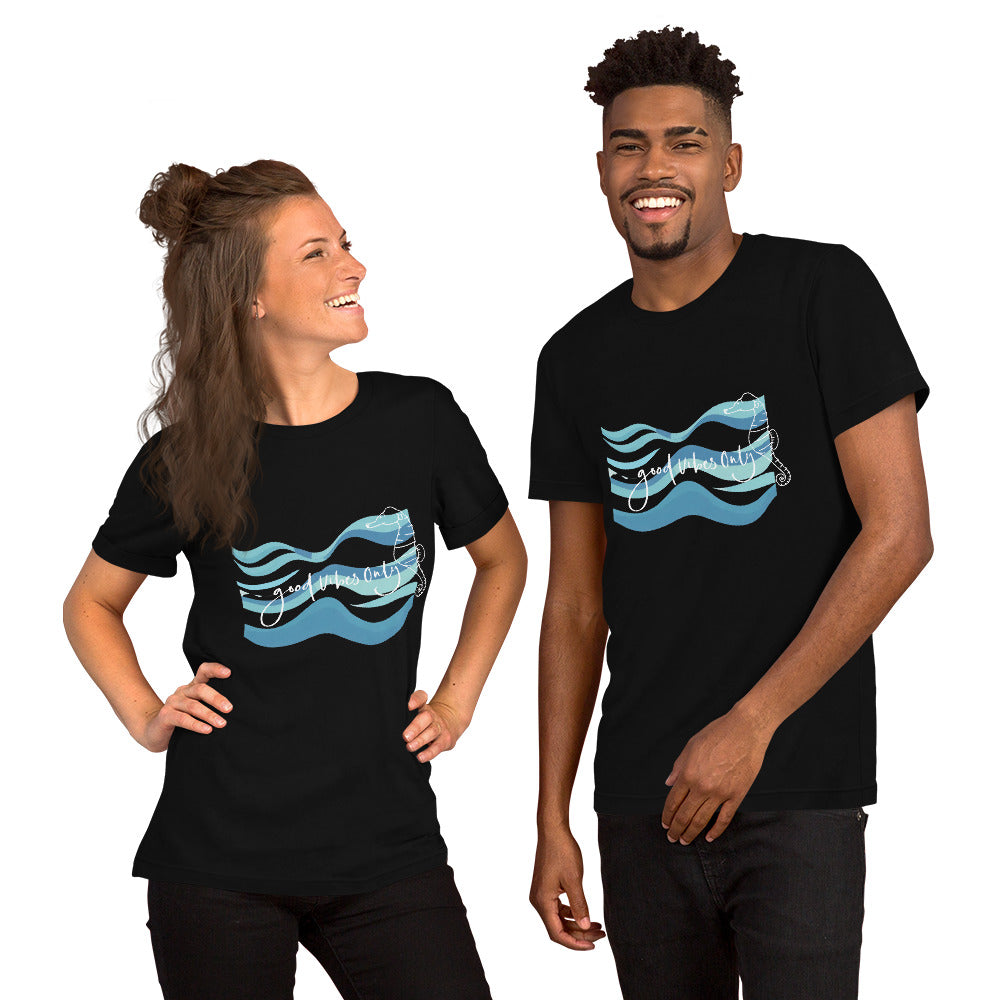 Good Vibes Only Seahorse T-Shirt.