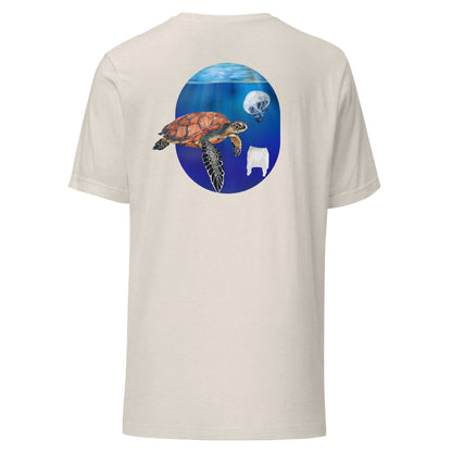 Say No to Plastic Sea Turtle Awareness T-Shirt