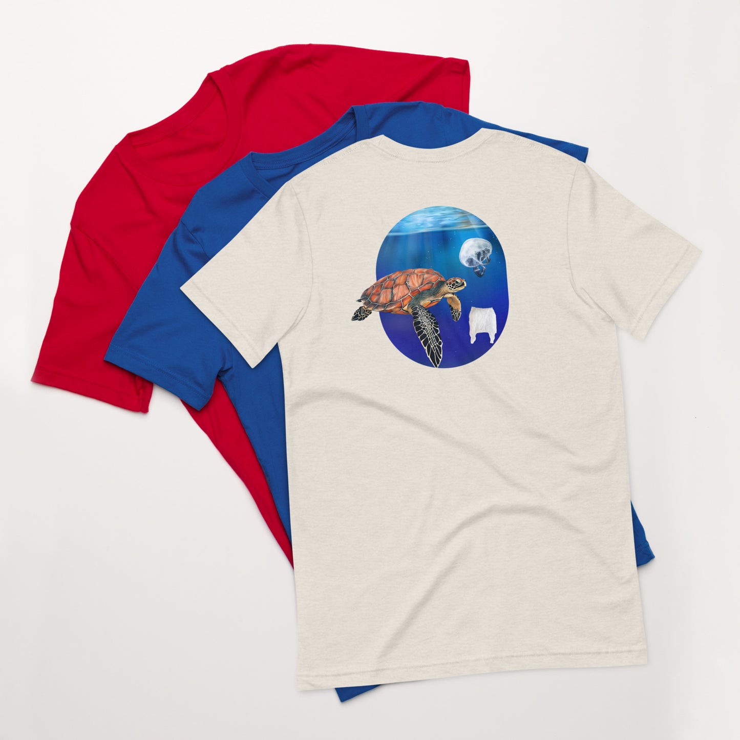 Say No to Plastic Sea Turtle Awareness T-Shirt