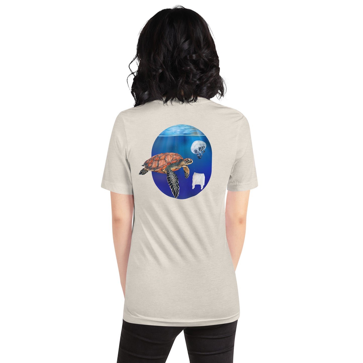 Say No to Plastic Sea Turtle Awareness T-Shirt