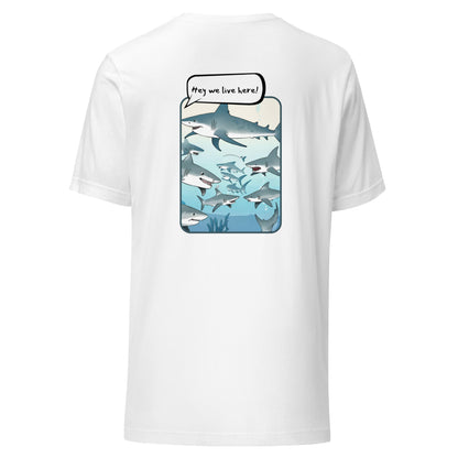 Shark-Infested Waters Humor T-Shirt